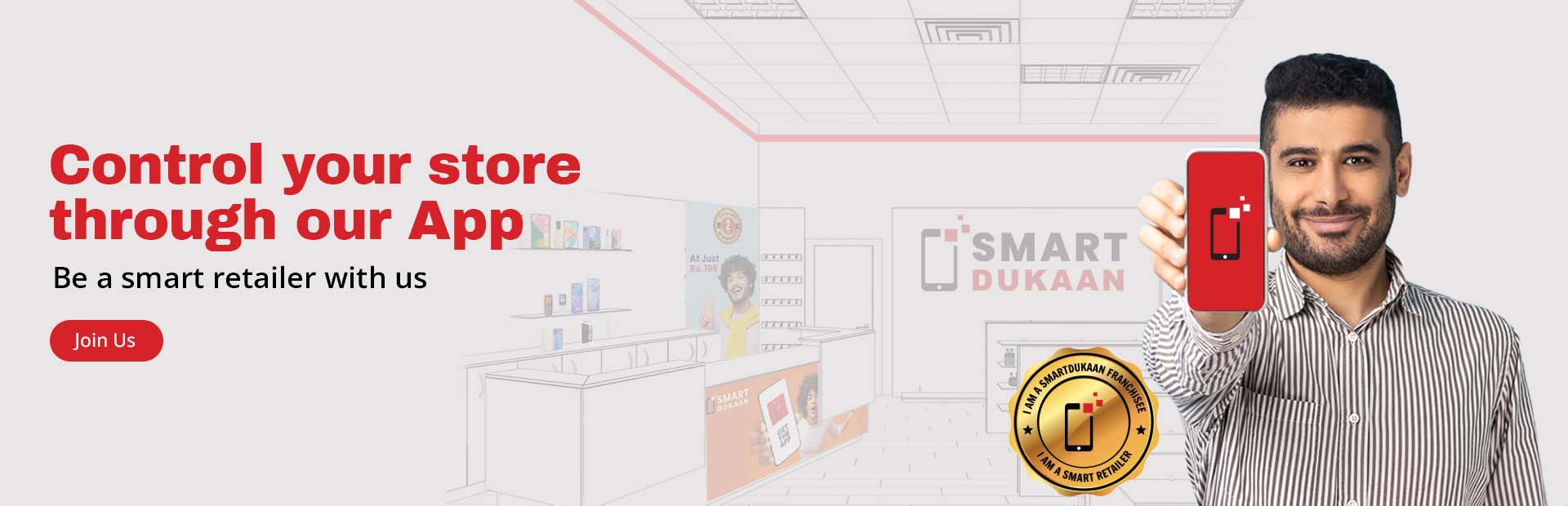Be a smart retailer with us
